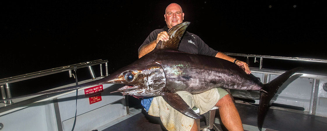 A state record broadbill swordfish