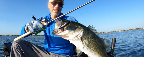 American fishing journalist Doug Olander was the first angler in the US to test the new TB55