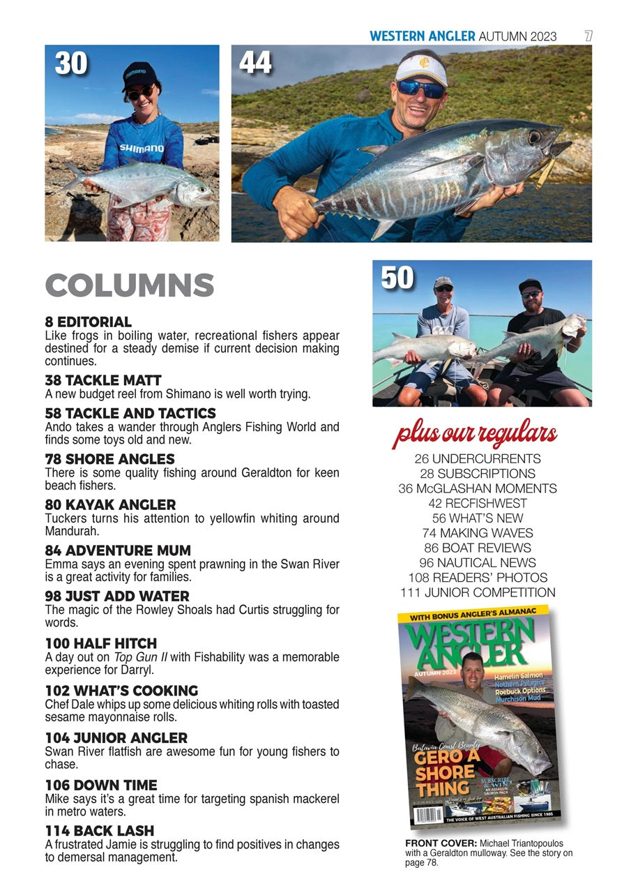 2023 Autumn Magazine - Printed – Western Angler